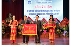 Thông tri triệu tập dự Lễ kỷ niệm 36 năm Ngày Nhà giáo Việt Nam (20/11/1982 - 20/11/2018) và trao tặng các danh hiệu, phần thưởng cao quý