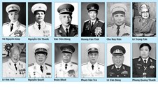 14 vị Đại tướng của Quân đội nhân dân Việt Nam